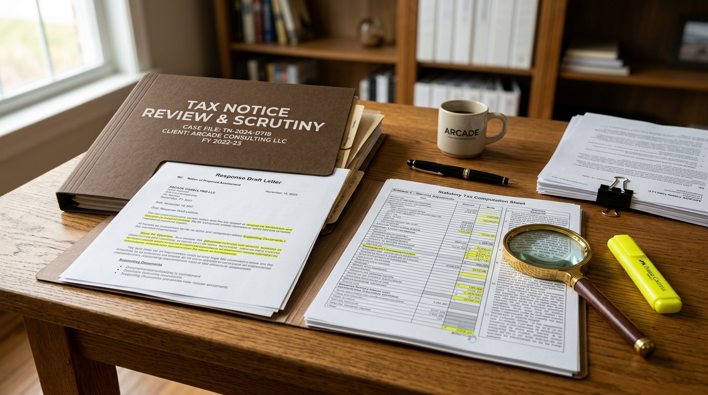 Income Tax & GST Notice Assistance