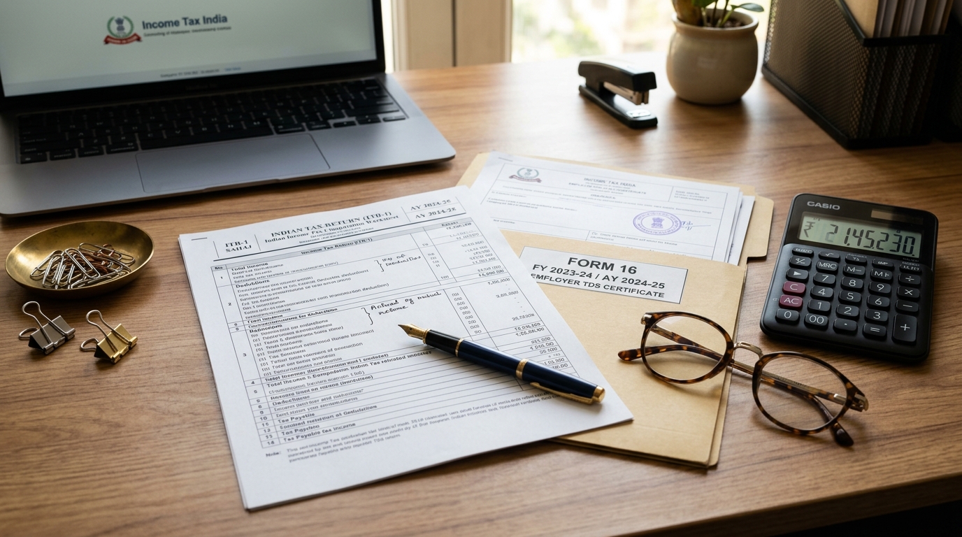 Documents Commonly Required for Income Tax Filing